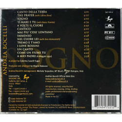 Bocelli Andrea CD Sogno  kansi EX levy VG+ Käytetty CD