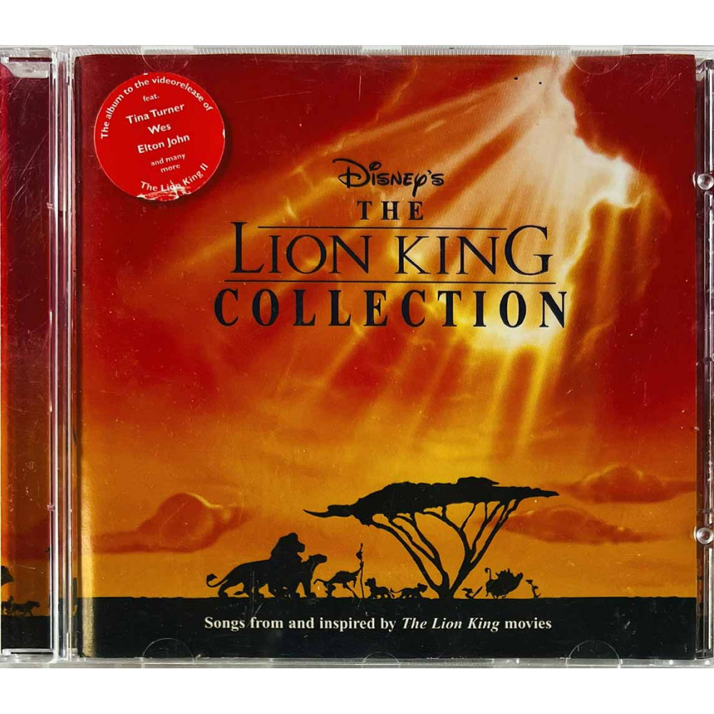 Tina Turner, Lebo, Wes, Jimmy Cliff ym. CD Disney’s The Lion King Collection  kansi EX levy VG+ Käytetty CD