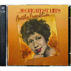 Franklin Aretha CD 30 Greatest Hits 2CD  kansi EX levy EX Käytetty CD
