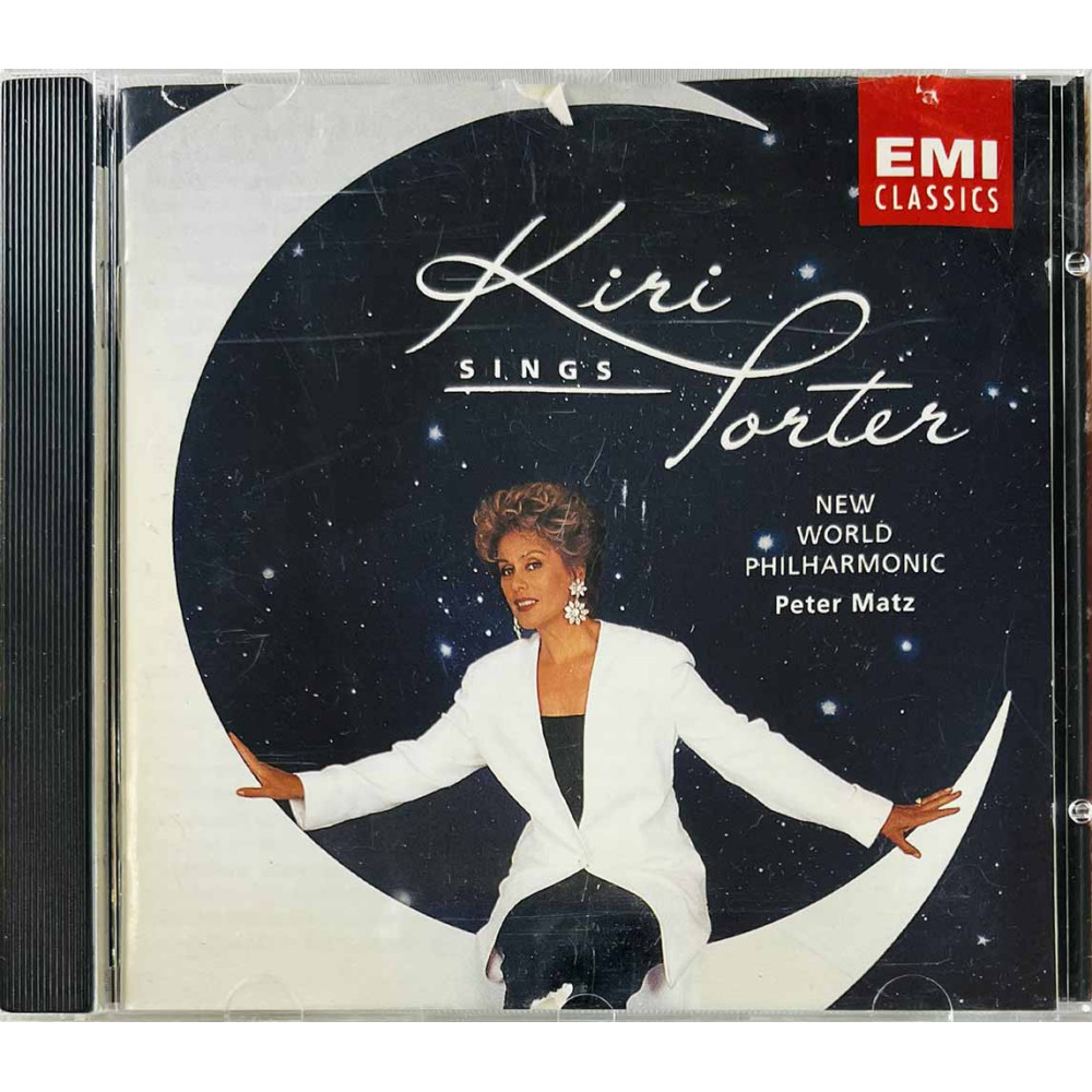 Kiri Te Kanawa CD Sings Porter  kansi VG+ levy EX Käytetty CD