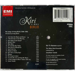 Kiri Te Kanawa CD Kiri sings Berlin  kansi EX levy EX- Käytetty CD