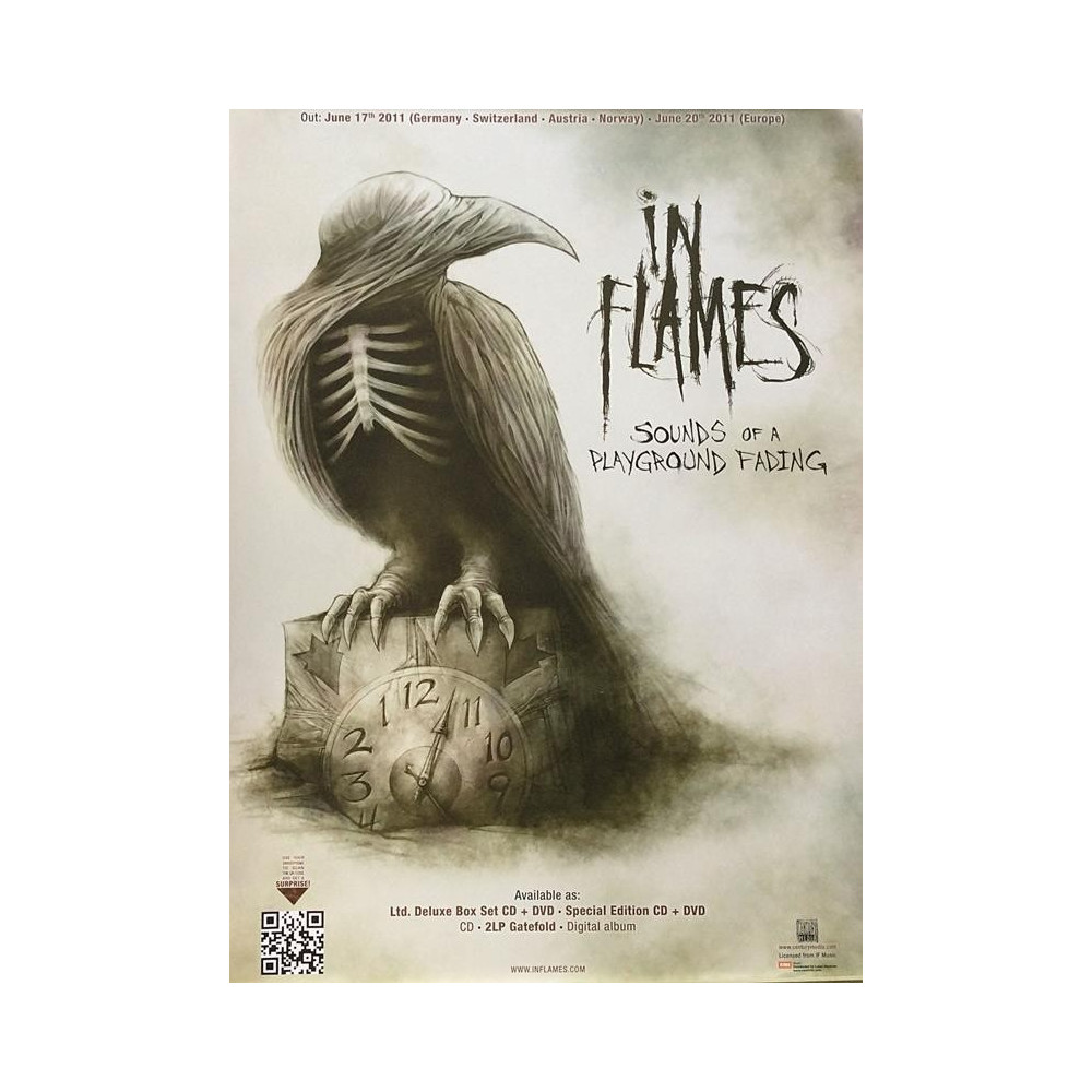 In Flames: Sounds Of Playground Fading: Promojuliste 41cm x 59cm - JULISTE