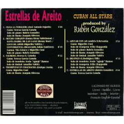 Estrellas De Areito CD Cuban All Stars  kansi EX levy EX Käytetty CD
