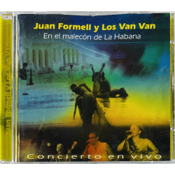Juan Formell Y Los Van Van CD En El Malecón De La Habana  kansi EX- levy VG+ Käytetty CD