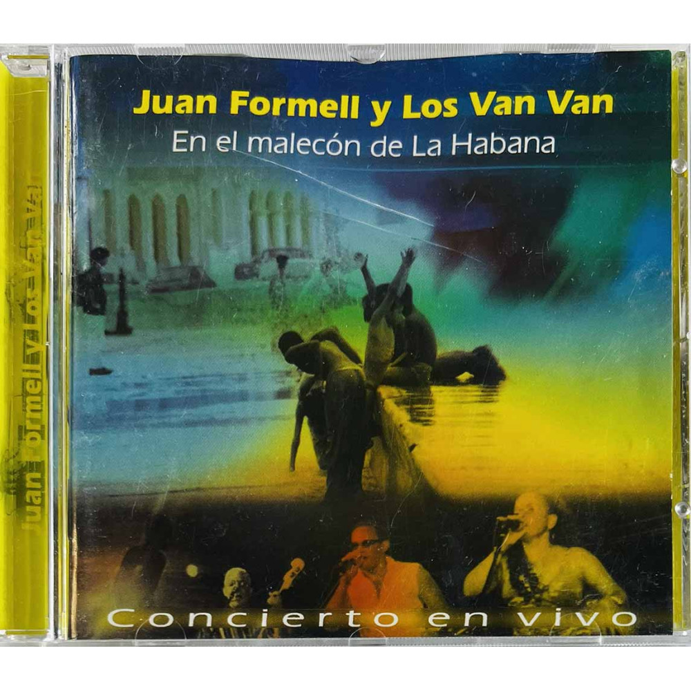 Juan Formell Y Los Van Van CD En El Malecón De La Habana  kansi EX- levy VG+ Käytetty CD