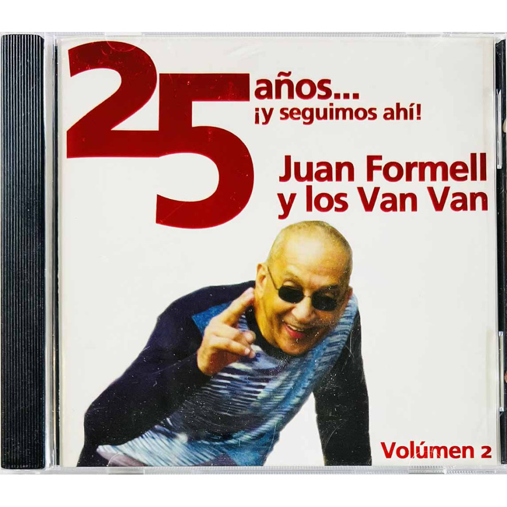 Juan Formell y Los Van Van CD 25 Años ...Y Seguímos Ahí! Vol. 2  kansi EX levy EX Käytetty CD