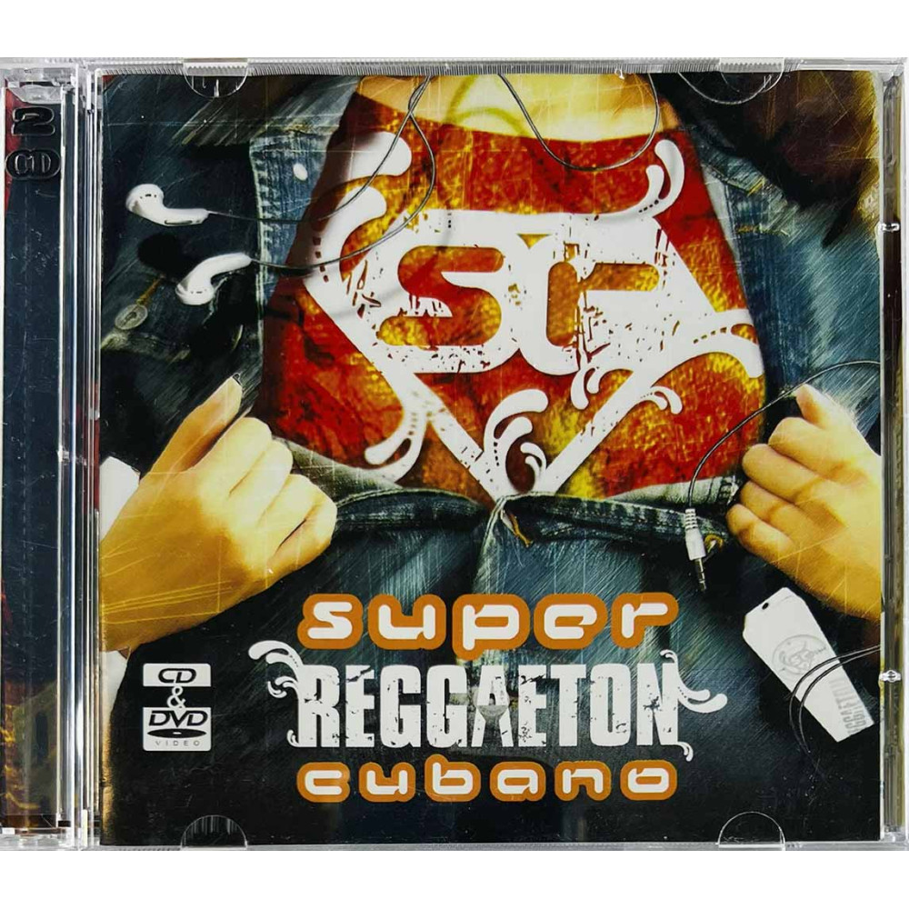 Gente De Zona, K-Libre, Eddy K ym. CD Super Reggaeton Cubano 2CD  kansi EX levy EX Käytetty CD