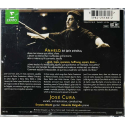 Cura Jose CD Anhelo Argentinian Songs  kansi EX levy EX Käytetty CD