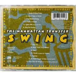 Manhattan Transfer CD Swing  kansi EX levy EX Käytetty CD