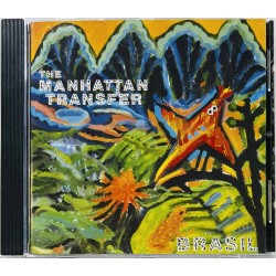 Manhattan Transfer CD Brasil  kansi EX levy EX Käytetty CD