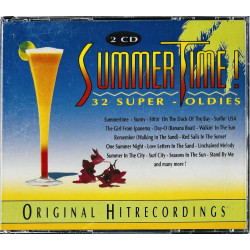 Wilson Pickett, Beach Boys, Sam Cooke CD Summer Time! 32 Super-Oldies 2CD  kansi EX levy EX- Käytetty CD