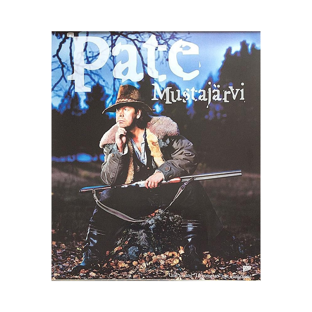 Mustajärvi Pate: Ukkometso: Promojuliste 41cm x 49cm - JULISTE