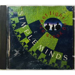 Simple Minds CD Street Fighting Years  kansi EX levy EX- Käytetty CD