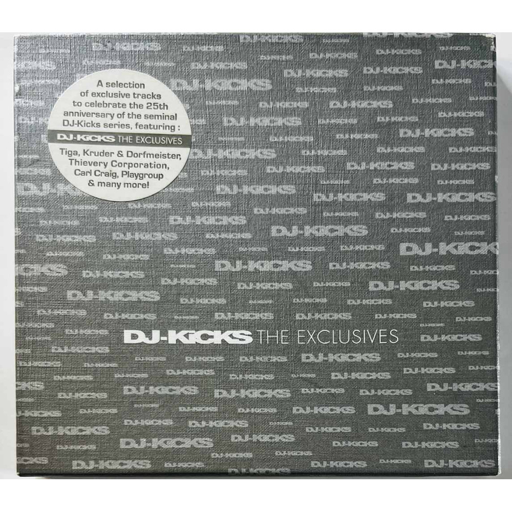 Tiga, Carl Craig, Thievery Corporation ym. CD DJ-Kicks: The Exclusives  kansi EX levy EX- Käytetty CD