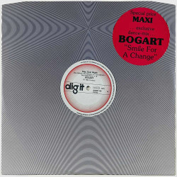 Bogart Käytetty LP Smile for a change 12-inch maxi  kansi EX levy EX Käytetty LP