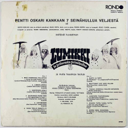 Pentti Oskari Kankaan 7 seinähullua veljestä Käytetty LP Lumikki ja seitsemän seinähullua  kansi VG levy EX Käytetty LP
