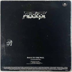 Accept Käytetty LP Balls to the wall  kansi VG- levy VG Käytetty LP