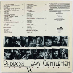Pedro's Heavy Gentlemen Käytetty LP Tango Moderato  kansi EX- levy EX- Käytetty LP
