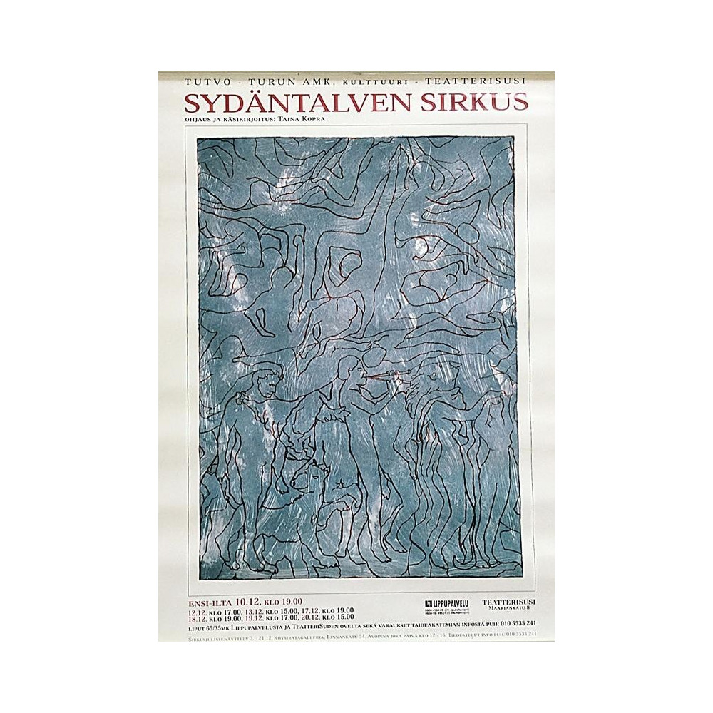 Sydäntalven Sirkus: Teatterijuliste 41cm x 59cm - Used Poster