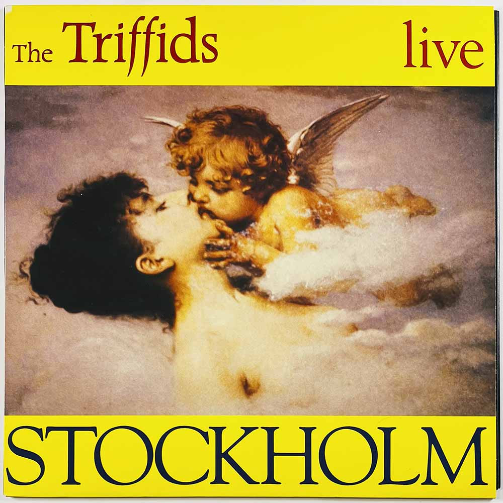 Triffids Käytetty LP Stockholm live  kansi EX levy EX Käytetty LP