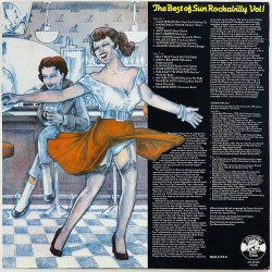 Sonny Burgess, Warren Smith, Billy Riley 1977 CR 30123 The best of Sun Rockabilly Vol. 1 Begagnat LP