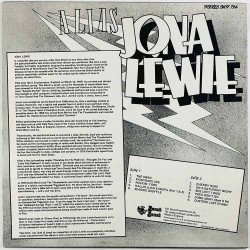 Lewie Jona 1972-1975 SNTF 794 Alias Jona Lewie Begagnat LP