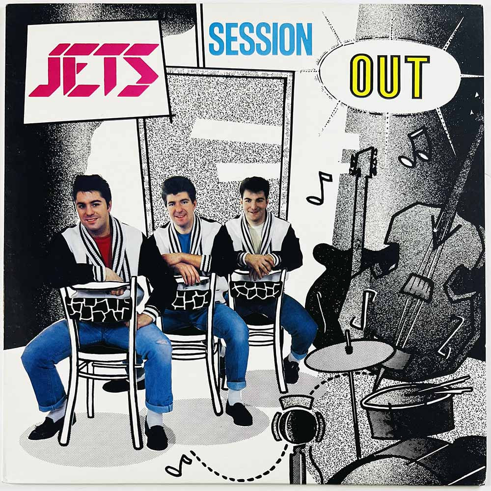 Jets Käytetty LP Session Out  kansi EX levy EX Käytetty LP