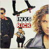 Inxs Käytetty LP Kick  kansi EX levy EX Käytetty LP