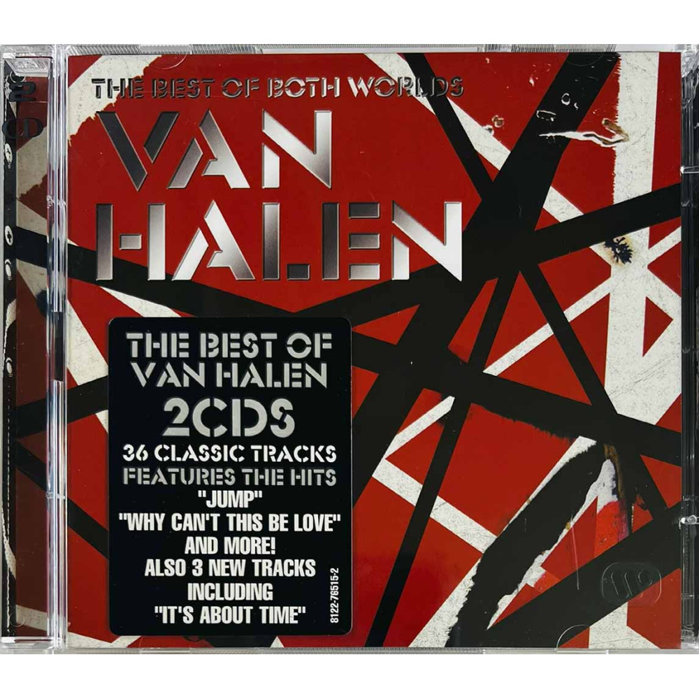 Van Halen CD Best of both worlds 2CD  kansi EX levy EX Käytetty CD