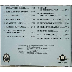 Rölli 1988 MLCD-1001 Röllin laulut 1. CD Begagnat