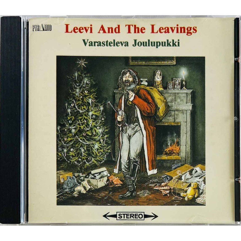 Leevi And The Leavings CD Varasteleva Joulupukki  kansi EX levy EX Käytetty CD