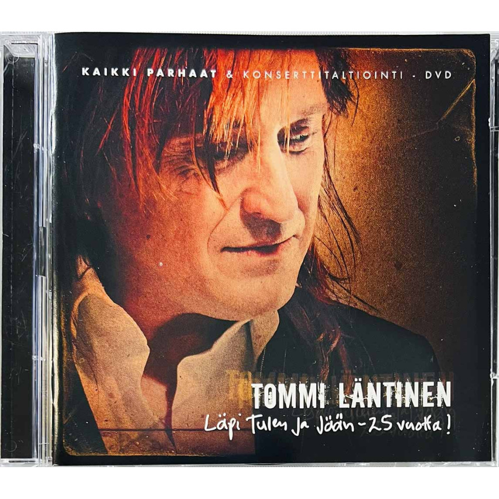 Läntinen Tommi CD Läpi Tulen Ja Jään - 25 Vuotta! CD + DVD  kansi EX levy EX Käytetty CD