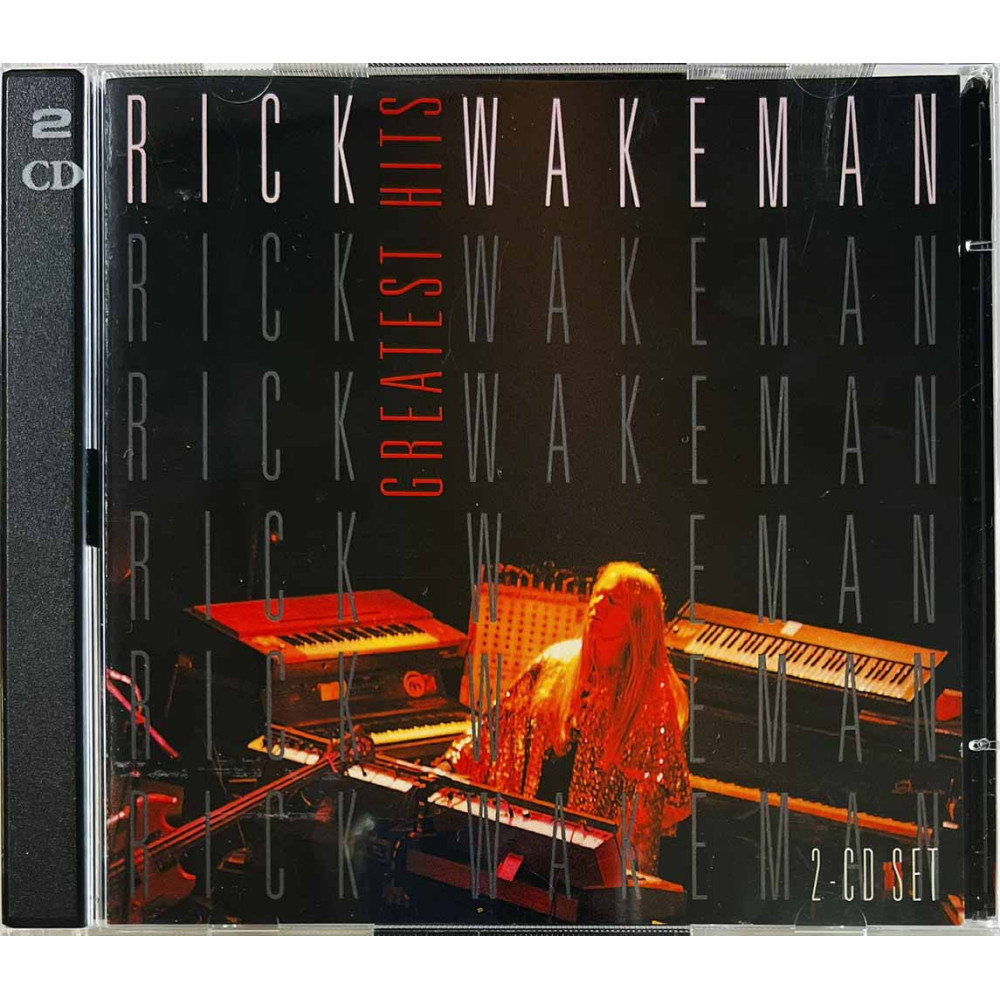 Wakeman Rick CD Greatest Hits 2CD  kansi EX levy EX Käytetty CD
