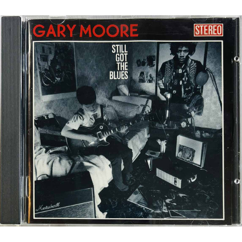 Moore Gary CD Still got the blues  kansi EX levy EX Käytetty CD