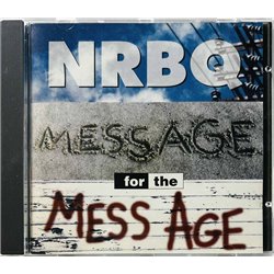 NRBQ CD Message for the mess age  kansi EX levy EX Käytetty CD