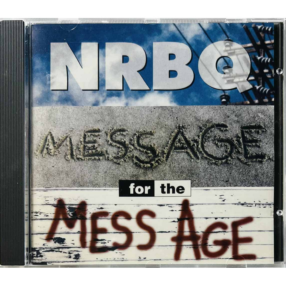 NRBQ CD Message for the mess age  kansi EX levy EX Käytetty CD