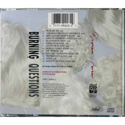 Parker Graham 1992 CDP 7 99003 2 Burning Questions CD Begagnat