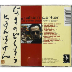 Parker Graham 1993 FIENDCD 735 Live alone discovering Japan CD Begagnat