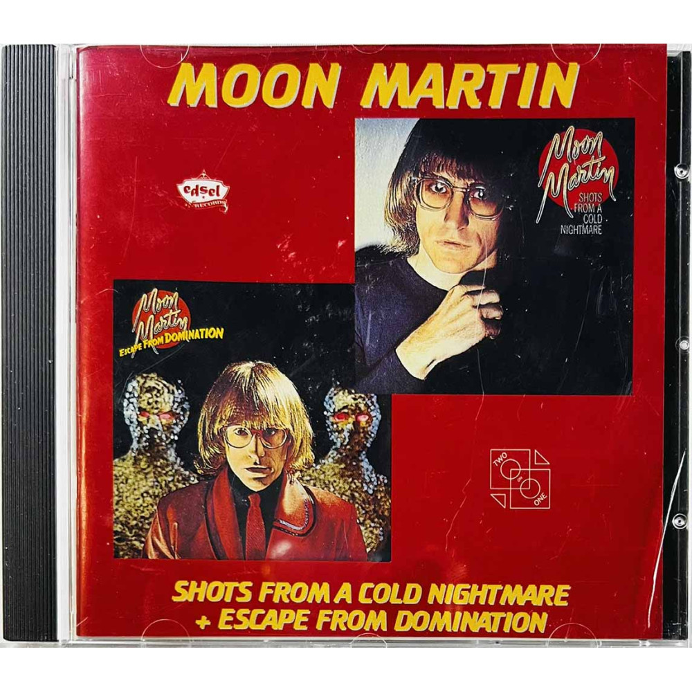 Moon Martin 1995 EDCD 432 Shots from a cold nightmare + Escape from domination CD Begagnat