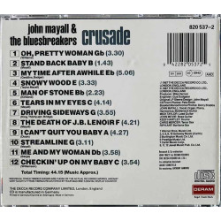 Mayall John 1967 820 537-2 Crusade CD Begagnat