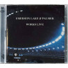 Emerson Lake & Palmer CD Works Live 2CD  kansi EX levy EX Käytetty CD
