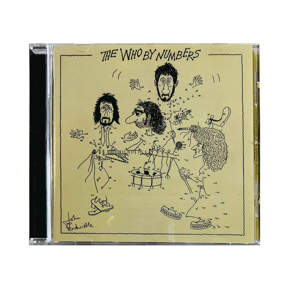 Who CD The Who by numbers + 3 live raitaa  kansi EX levy EX Käytetty CD