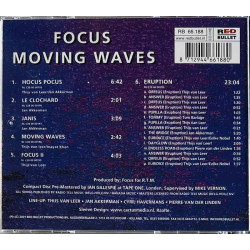Focus CD Moving Waves  kansi EX levy EX Käytetty CD