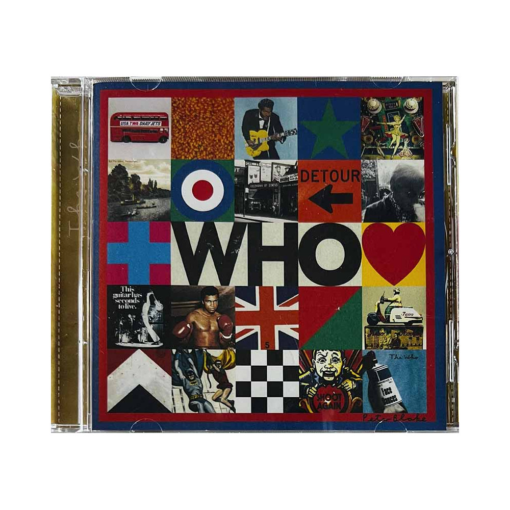 Who CD Who  kansi EX levy EX Käytetty CD