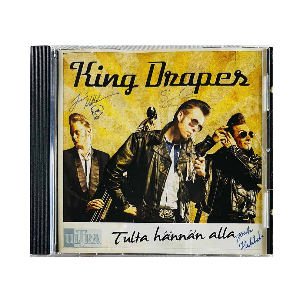 King Drapes CD Tulta Hännän Alla  kansi EX levy EX Käytetty CD