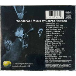 Harrison George CD Wonderwall Music  kansi EX levy EX Käytetty CD