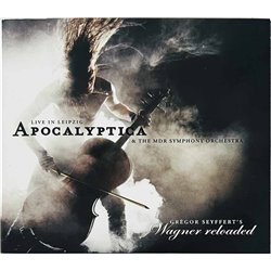Apocalyptica CD Wagner reloaded - Live in Leipzig digipak  kansi EX levy EX Käytetty CD