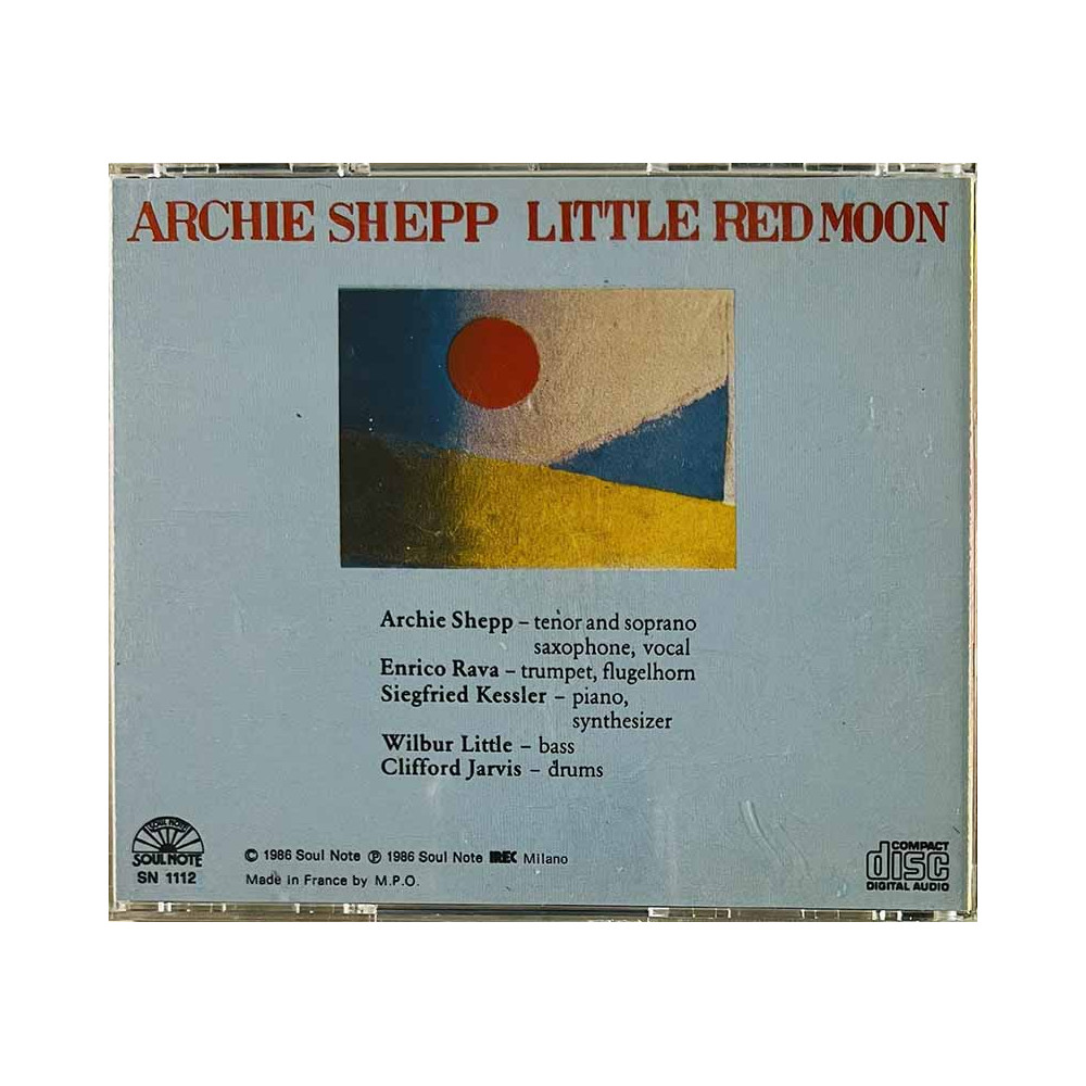 Shepp Archie Little Red Moon - käytetty CD