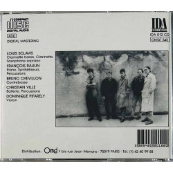 Sclavis Louis 1987 IDA 012 CD Chine CD Begagnat
