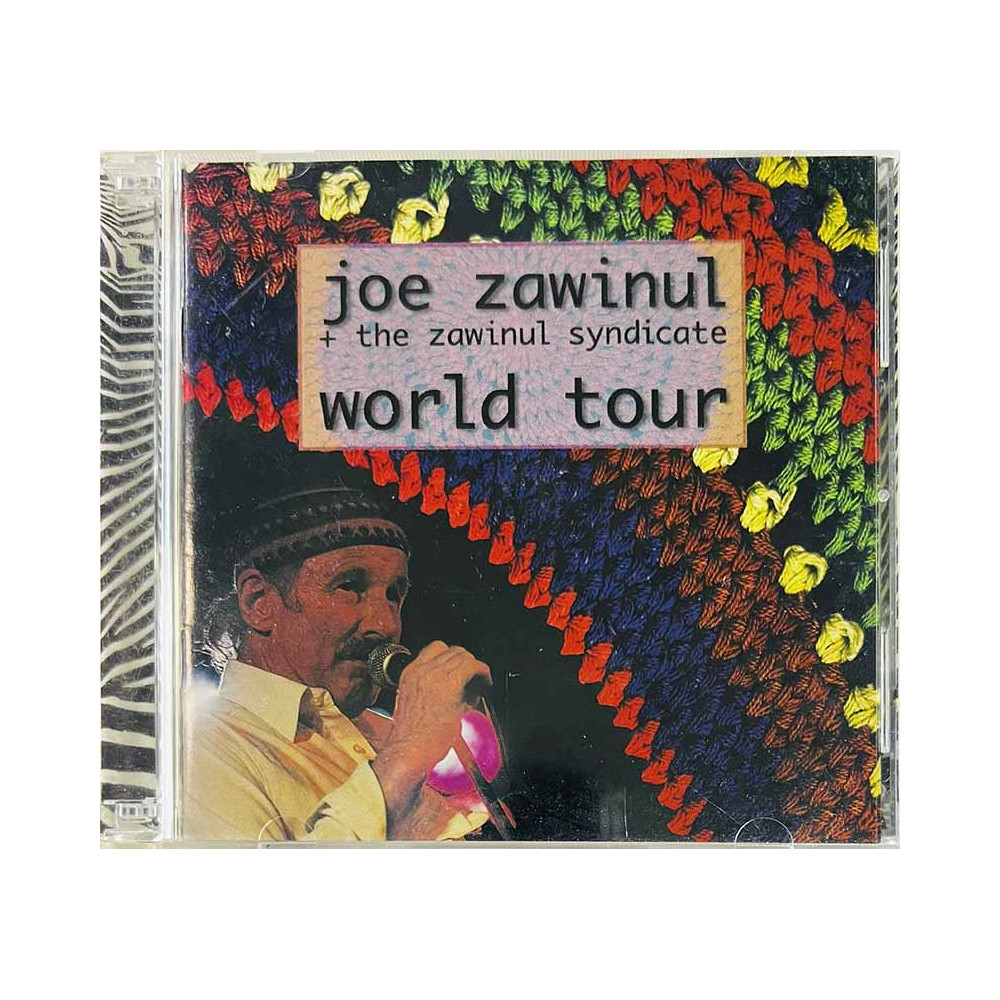 Zawinul Joe + The Zawinul Syndicate CD World Tour 2CD  kansi EX levy VG+ Käytetty CD